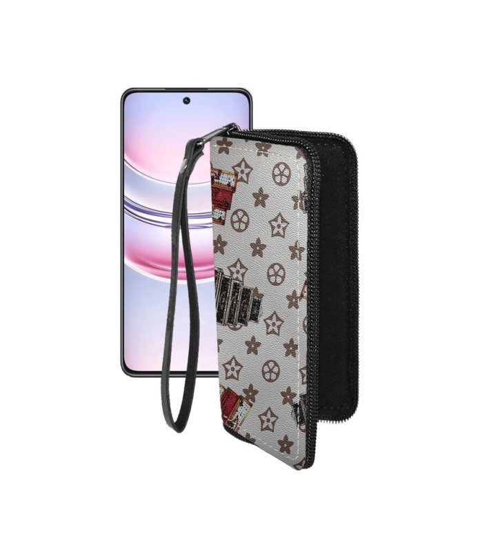 Чохол-гаманець з екошкіри для телефону Realme C73