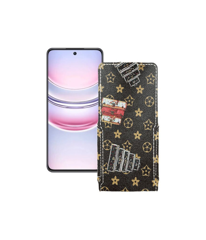 Чохол-флип з екошкіри для телефону Realme C73