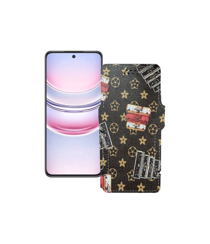 Чохол-книжка з екошкіри для телефону Realme C73