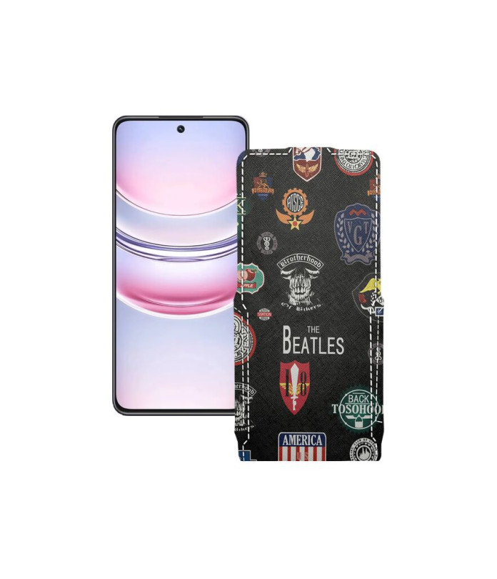 Чохол-флип з екошкіри для телефону Realme C73