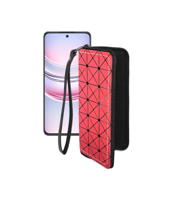 Чохол-гаманець з екошкіри для телефону Realme C73