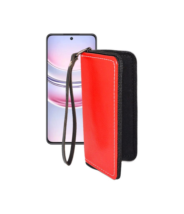 Чохол-гаманець з екошкіри для телефону Realme C73