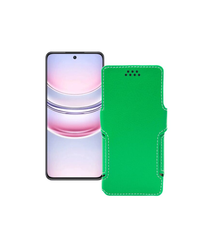 Чохол-книжка з екошкіри для телефону Realme C73