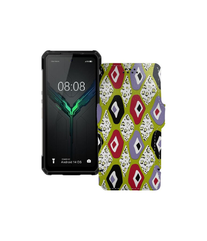 Чохол-книжка з екошкіри для телефону Ulefone Armor 34