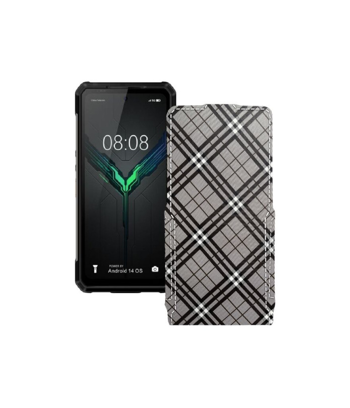 Чохол-флип з екошкіри для телефону Ulefone Armor 34