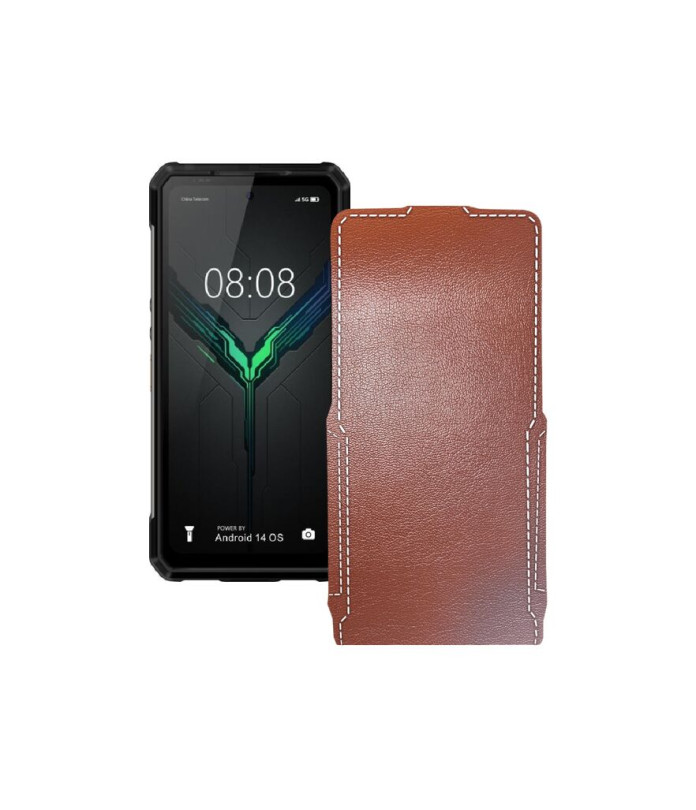 Чохол-флип з екошкіри для телефону Ulefone Armor 34