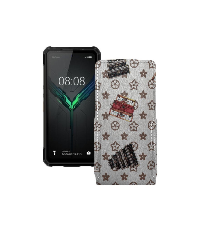 Чохол-флип з екошкіри для телефону Ulefone Armor 34