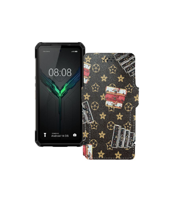 Чохол-книжка з екошкіри для телефону Ulefone Armor 34