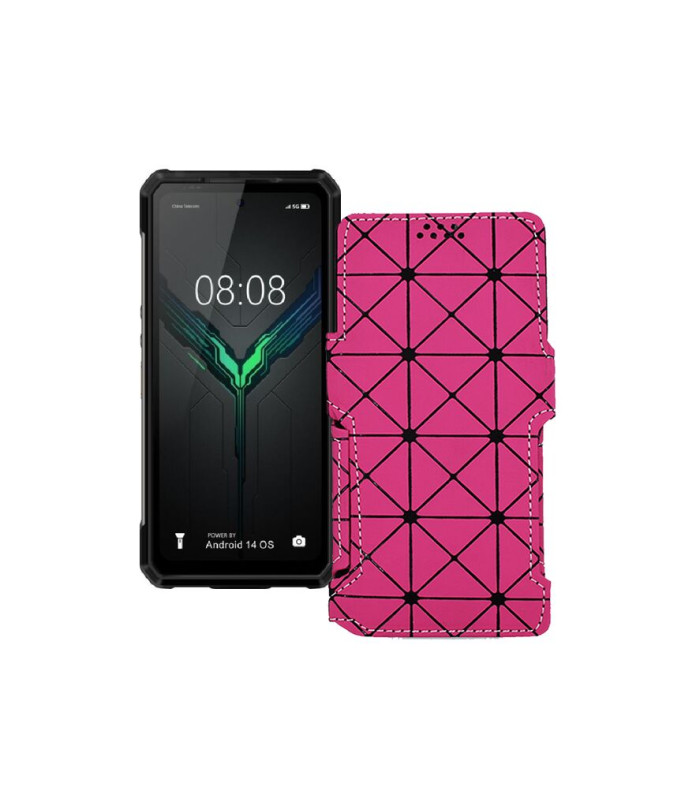 Чохол-книжка з екошкіри для телефону Ulefone Armor 34