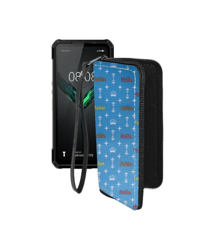 Чохол-гаманець з екошкіри для телефону Ulefone Armor 34