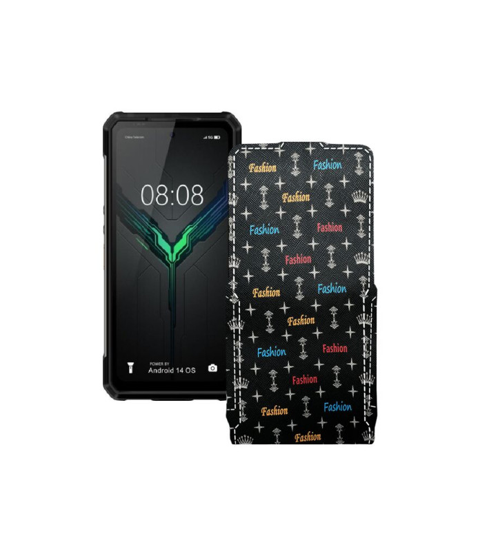 Чохол-флип з екошкіри для телефону Ulefone Armor 34