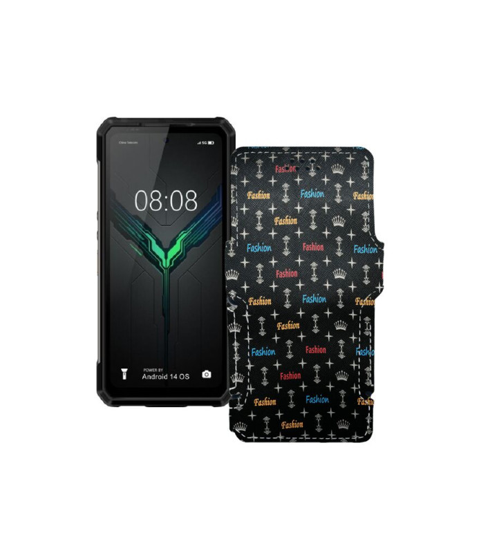 Чохол-книжка з екошкіри для телефону Ulefone Armor 34