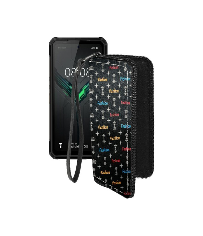 Чохол-гаманець з екошкіри для телефону Ulefone Armor 34