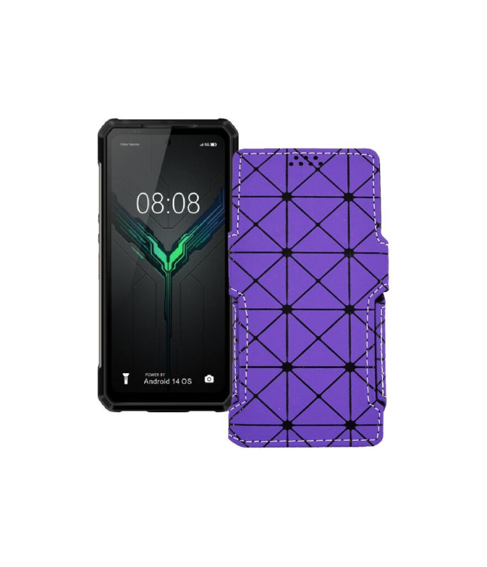 Чохол-книжка з екошкіри для телефону Ulefone Armor 34