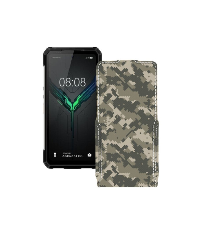 Чохол-флип з екошкіри для телефону Ulefone Armor 34