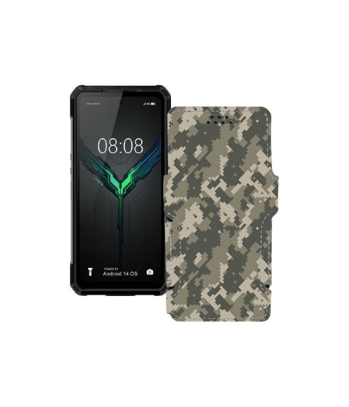 Чохол-книжка з екошкіри для телефону Ulefone Armor 34