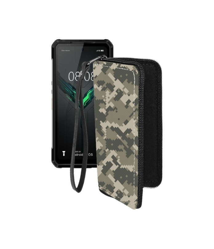 Чохол-гаманець з екошкіри для телефону Ulefone Armor 34