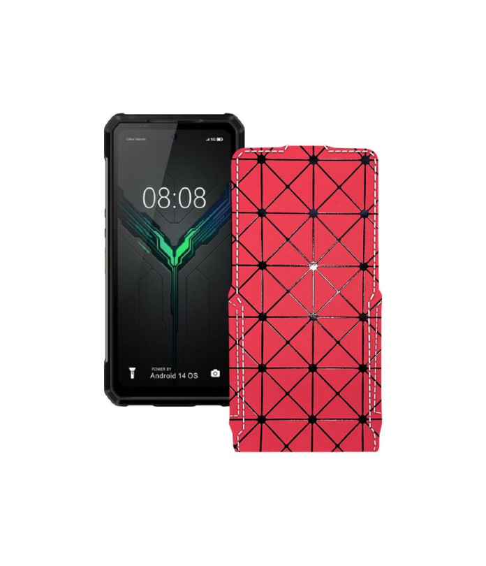 Чохол-флип з екошкіри для телефону Ulefone Armor 34