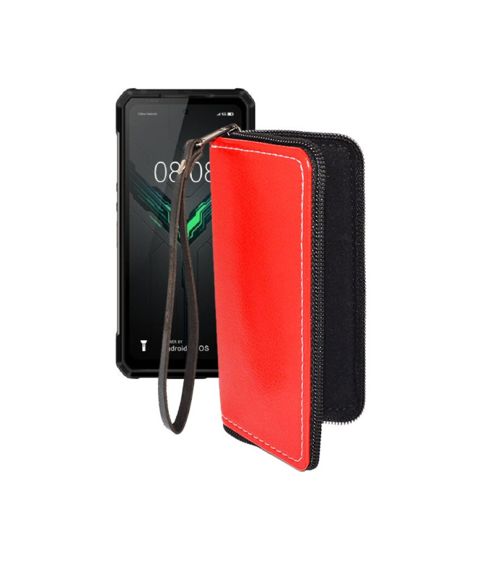 Чохол-гаманець з екошкіри для телефону Ulefone Armor 34