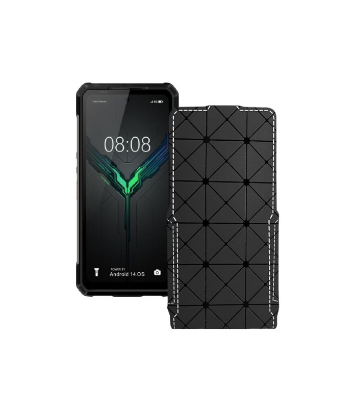 Чохол-флип з екошкіри для телефону Ulefone Armor 34