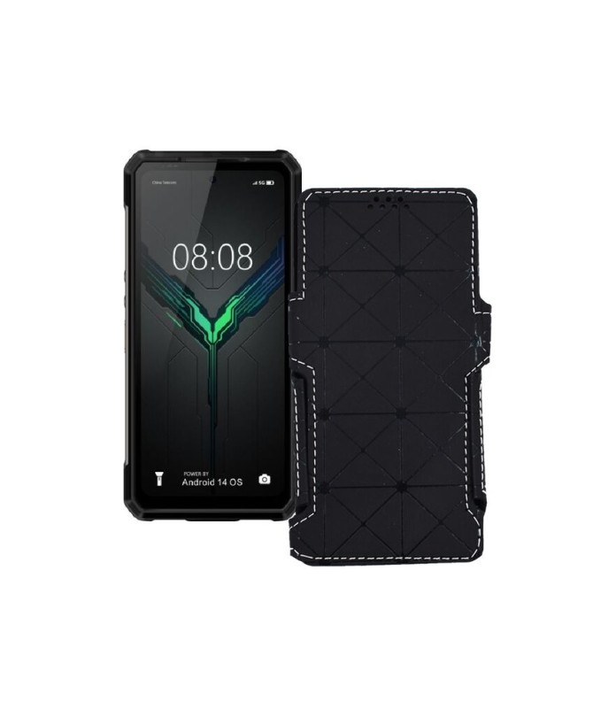 Чохол-книжка з екошкіри для телефону Ulefone Armor 34