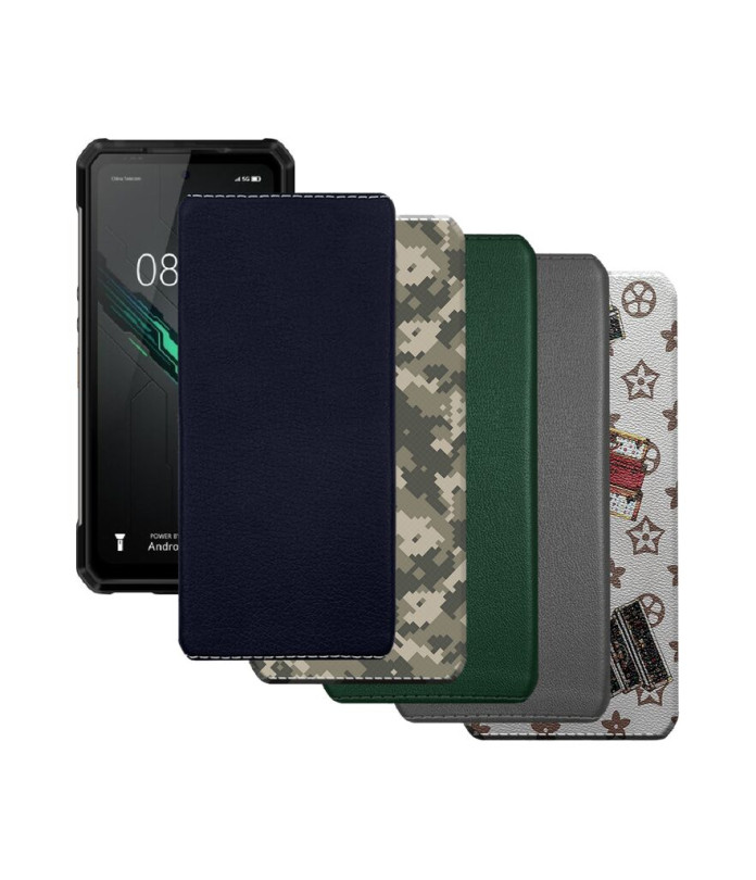 Накладка з екошкіри для телефону Ulefone Armor 34