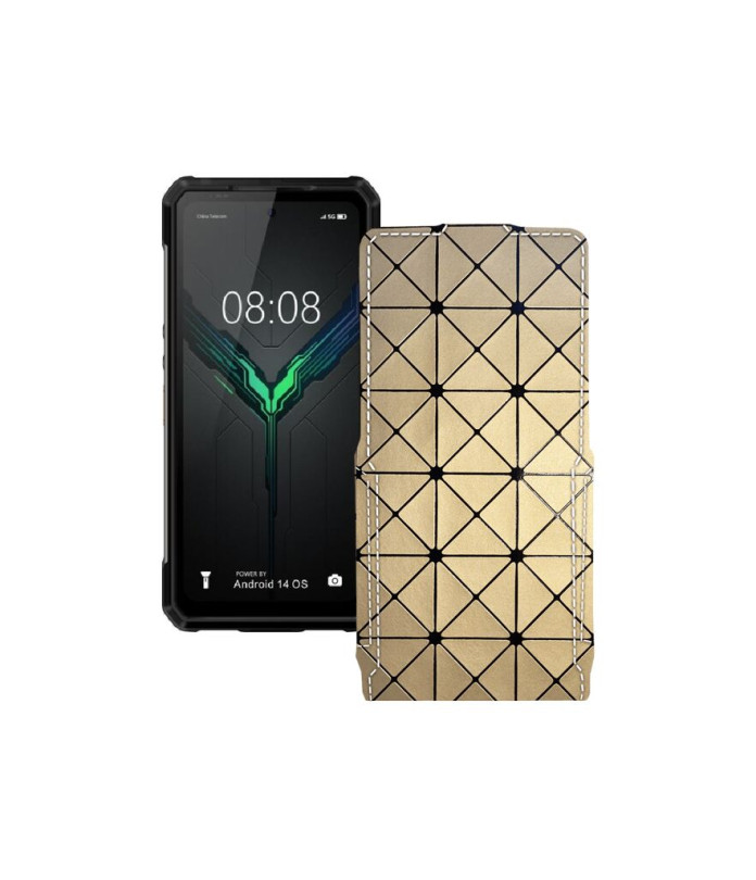 Чохол-флип з екошкіри для телефону Ulefone Armor 34