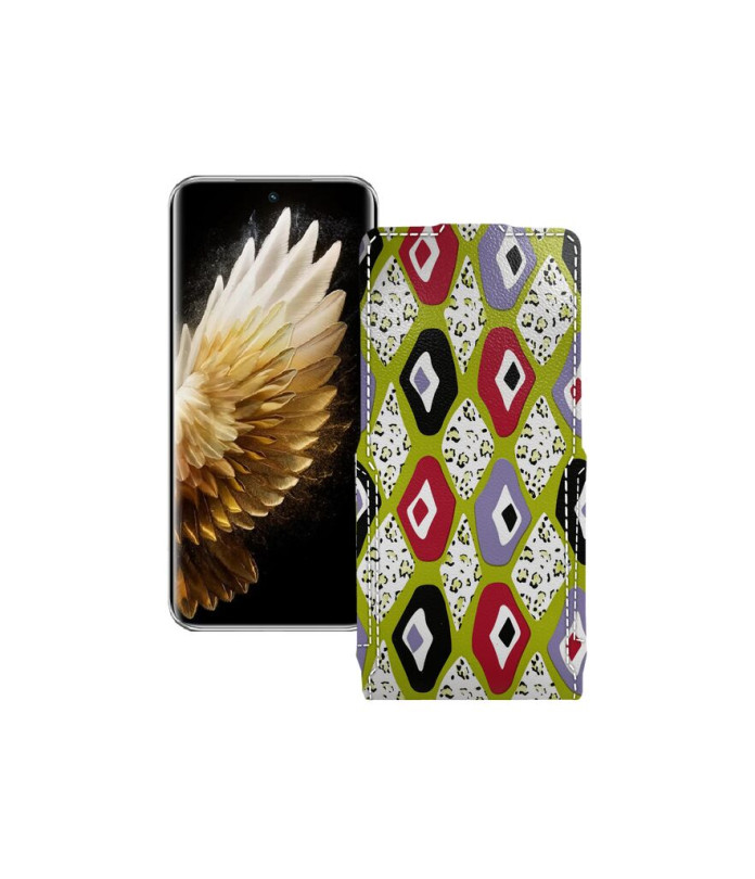 Чохол-флип з екошкіри для телефону Tecno Spark 40 Pro+