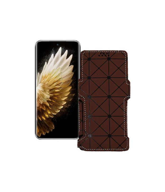 Чохол-книжка з екошкіри для телефону Tecno Spark 40 Pro+