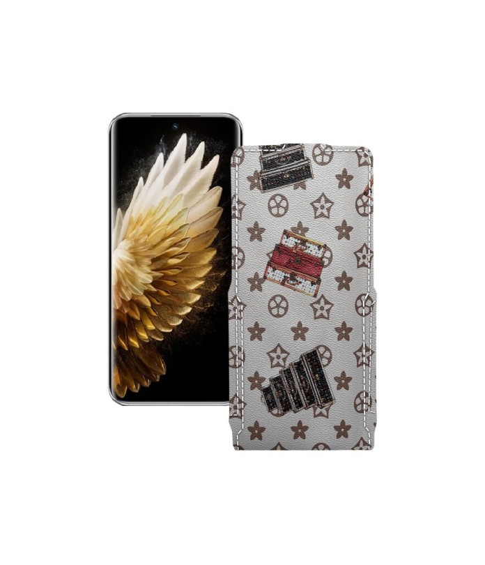 Чохол-флип з екошкіри для телефону Tecno Spark 40 Pro+