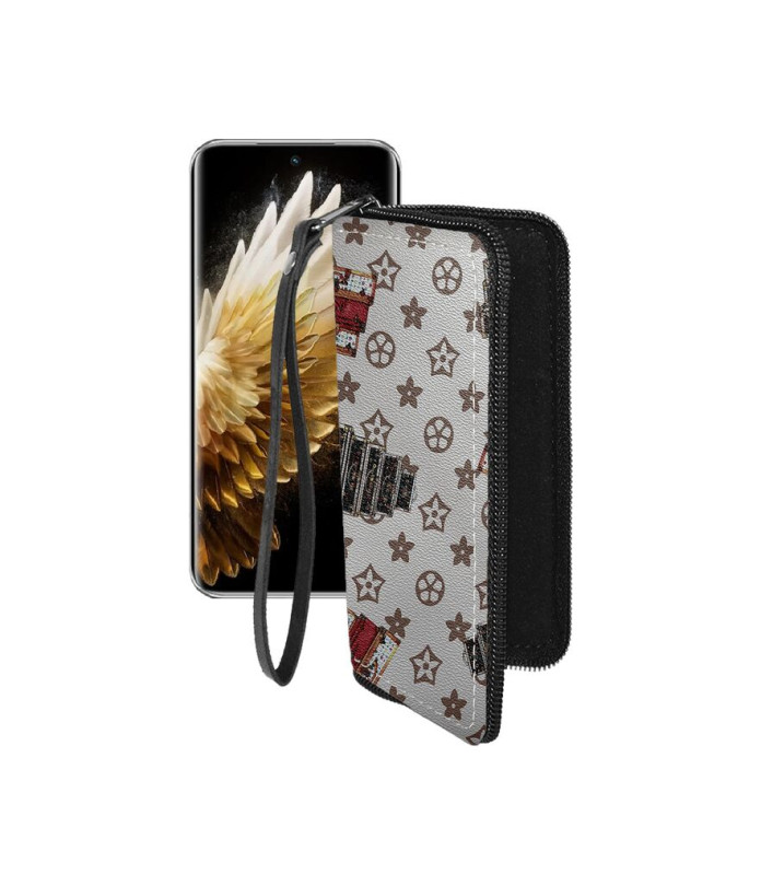 Чохол-гаманець з екошкіри для телефону Tecno Spark 40 Pro+