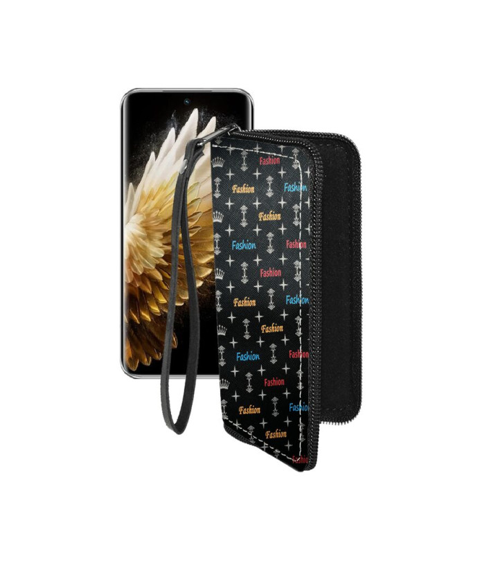 Чохол-гаманець з екошкіри для телефону Tecno Spark 40 Pro+