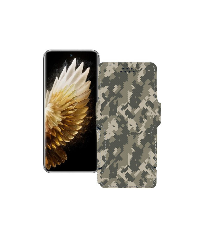 Чохол-книжка з екошкіри для телефону Tecno Spark 40 Pro+