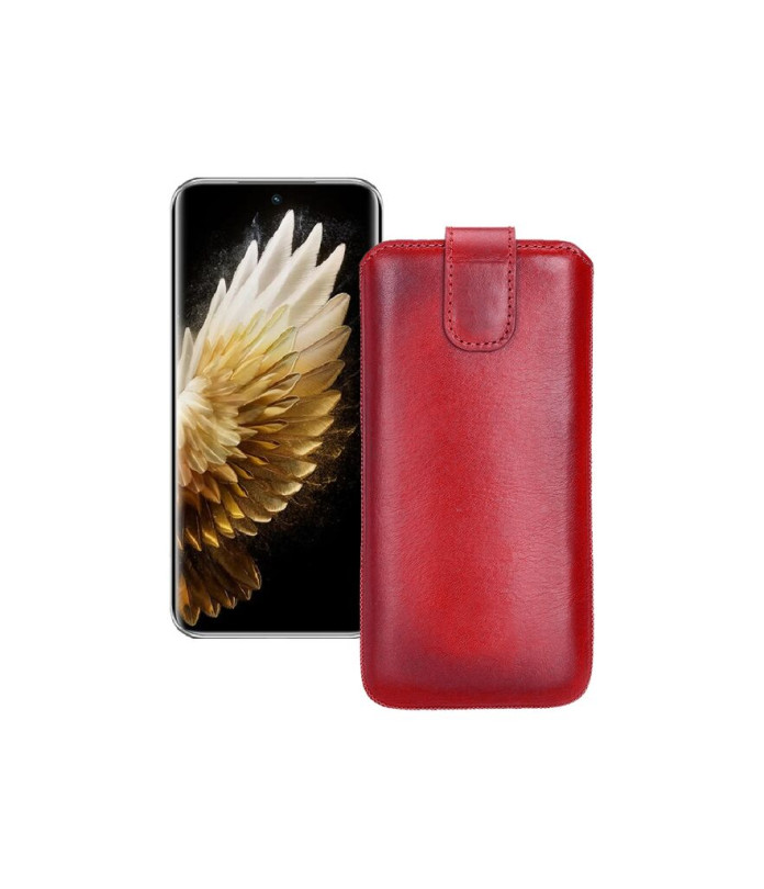 Витяжка з екошкіри для телефону Tecno Spark 40 Pro+