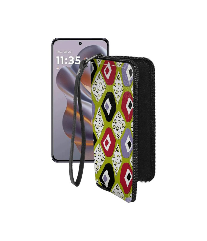 Чохол-гаманець з екошкіри для телефону Motorola Edge 60 Neo