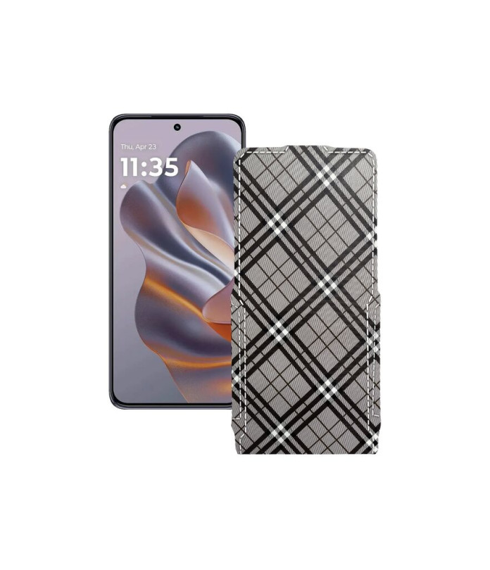 Чохол-флип з екошкіри для телефону Motorola Edge 60 Neo