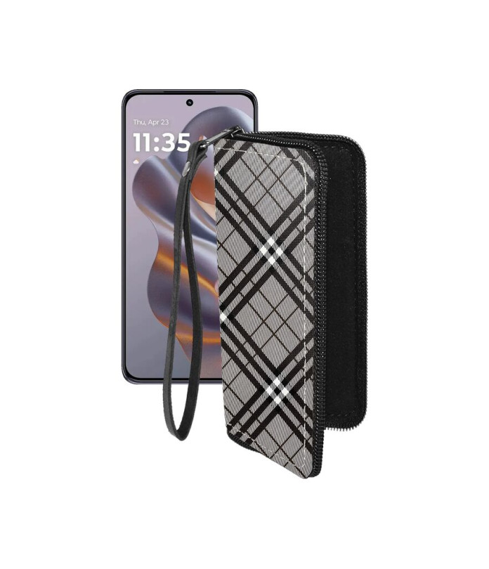 Чохол-гаманець з екошкіри для телефону Motorola Edge 60 Neo