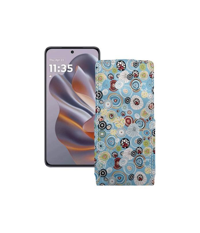 Чохол-флип з екошкіри для телефону Motorola Edge 60 Neo