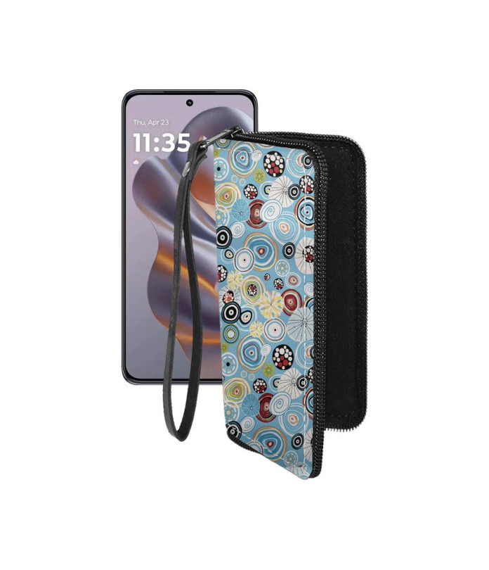 Чохол-гаманець з екошкіри для телефону Motorola Edge 60 Neo