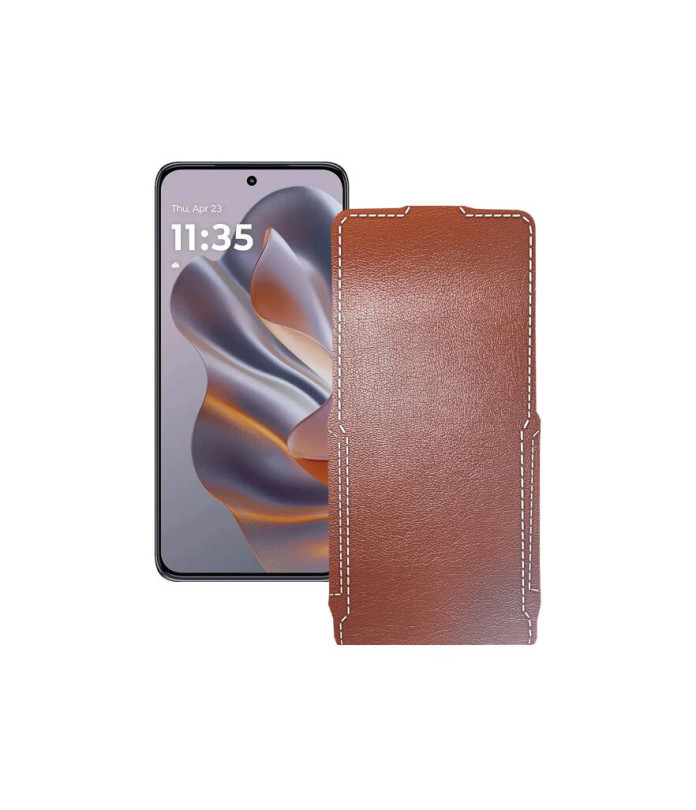 Чохол-флип з екошкіри для телефону Motorola Edge 60 Neo