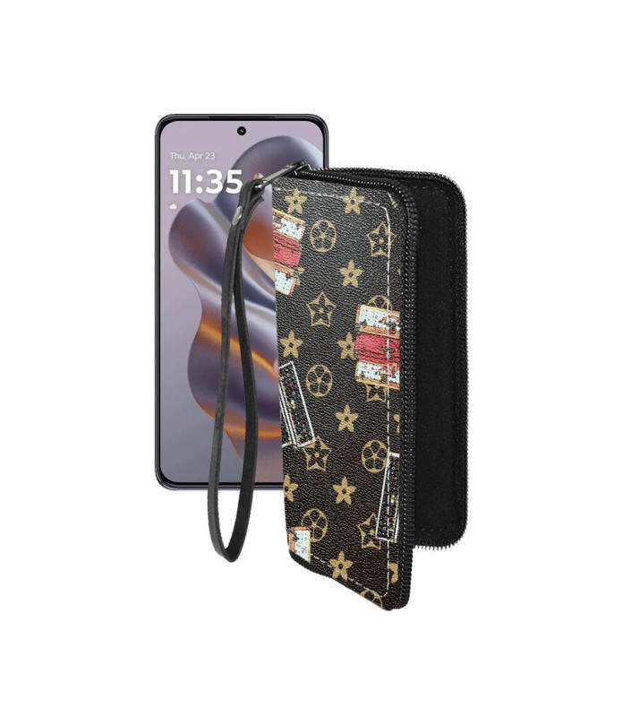 Чохол-гаманець з екошкіри для телефону Motorola Edge 60 Neo