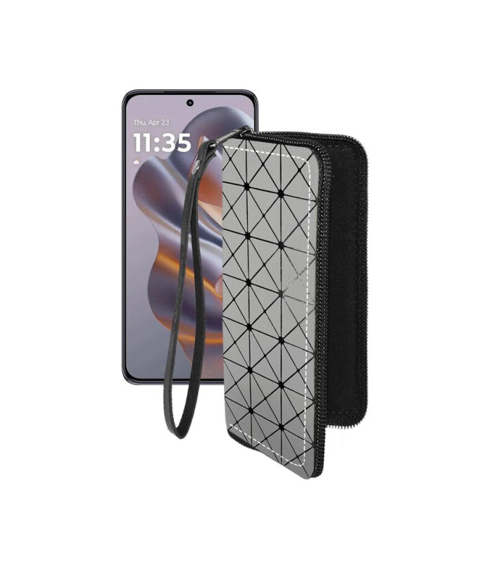 Чохол-гаманець з екошкіри для телефону Motorola Edge 60 Neo