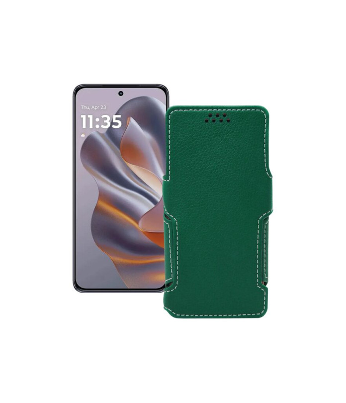 Чохол-книжка з екошкіри для телефону Motorola Edge 60 Neo