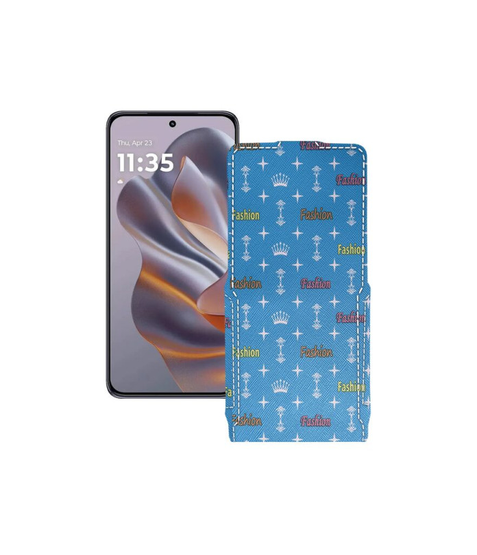 Чохол-флип з екошкіри для телефону Motorola Edge 60 Neo