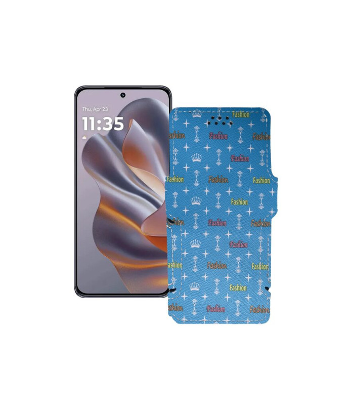 Чохол-книжка з екошкіри для телефону Motorola Edge 60 Neo