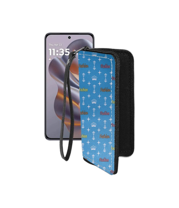 Чохол-гаманець з екошкіри для телефону Motorola Edge 60 Neo