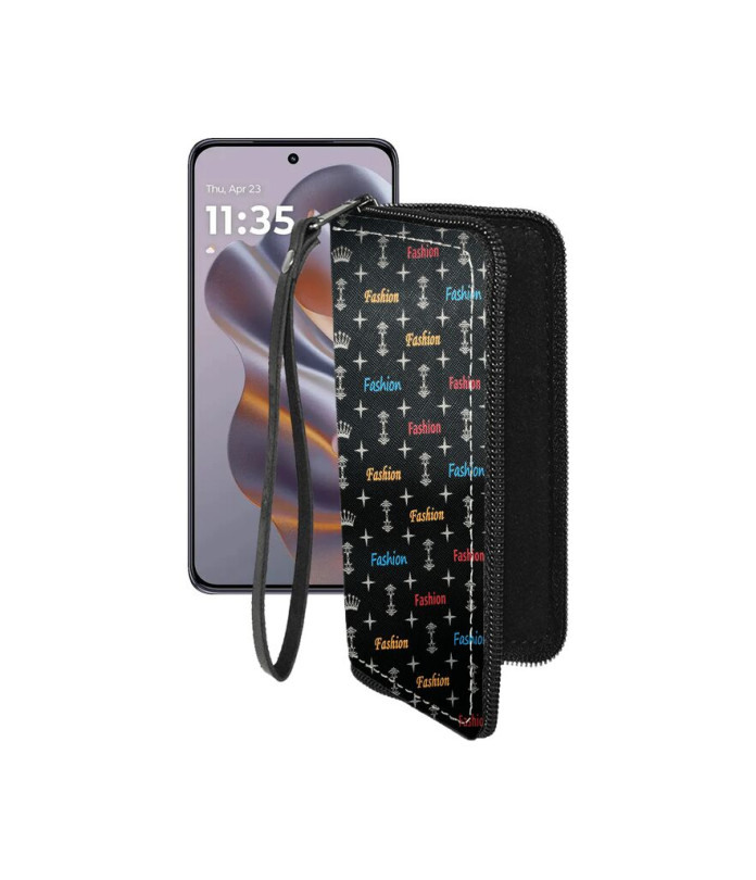 Чохол-гаманець з екошкіри для телефону Motorola Edge 60 Neo