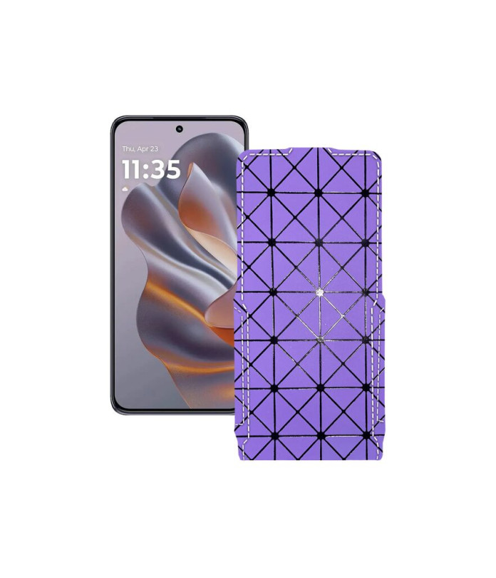 Чохол-флип з екошкіри для телефону Motorola Edge 60 Neo