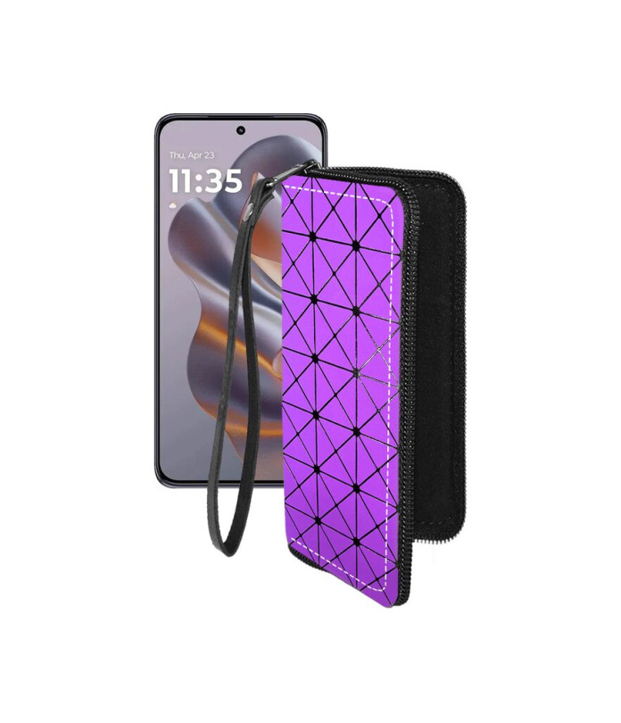 Чохол-гаманець з екошкіри для телефону Motorola Edge 60 Neo