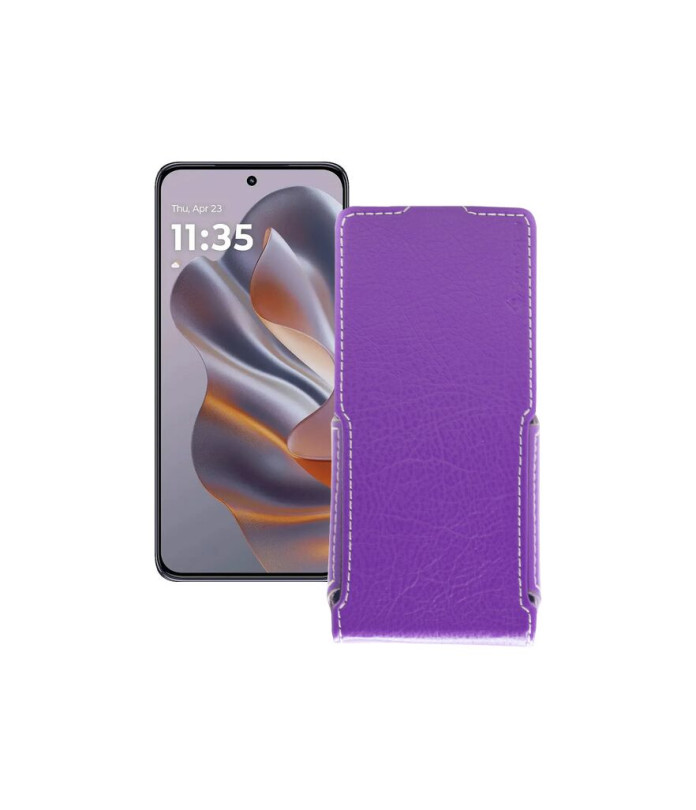 Чохол-флип з екошкіри для телефону Motorola Edge 60 Neo